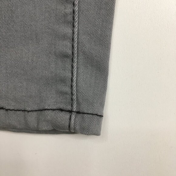 FRAME Denim Gray Westgate 5 Pocket Logo Hardware Le Skinny De Jeanne Crop Jeans - Picture 15 of 16